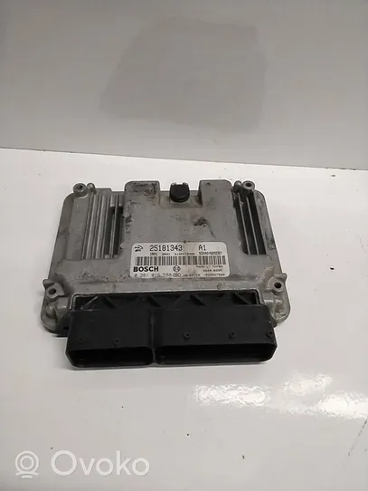 Chevrolet Captiva Unidad de control/módulo ECU del motor 25181343