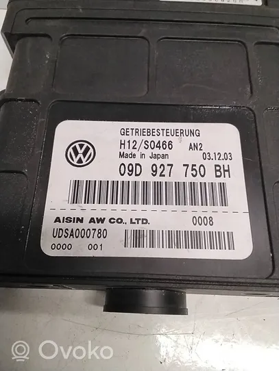 Volkswagen Touareg I Module de contrôle de boîte de vitesses ECU 09D927750BH