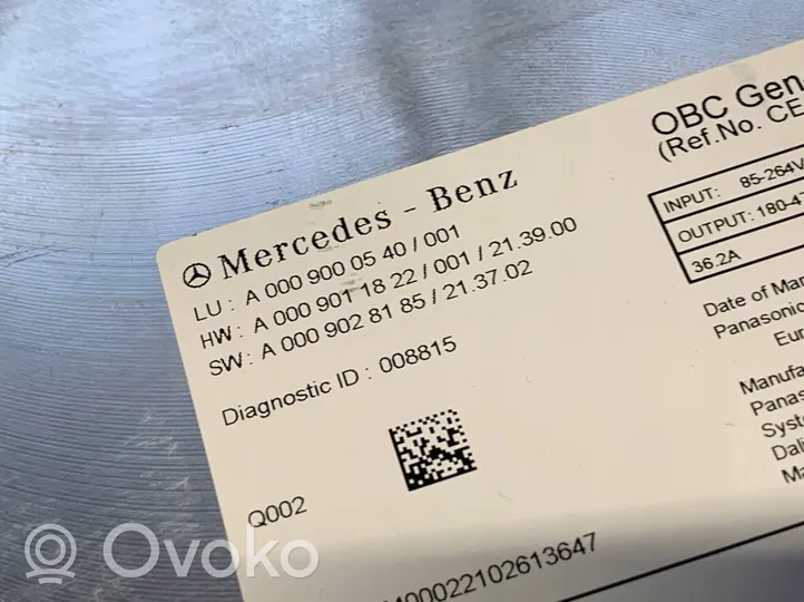 Mercedes-Benz EQS V297 Akun ohjainlaite A0009000540