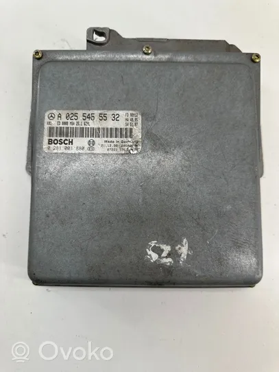 Mercedes-Benz E W210 Calculateur moteur ECU A0255455532