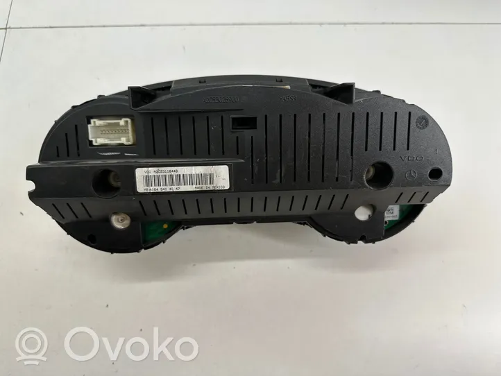 Mercedes-Benz ML W164 Tachimetro (quadro strumenti) A1645400611