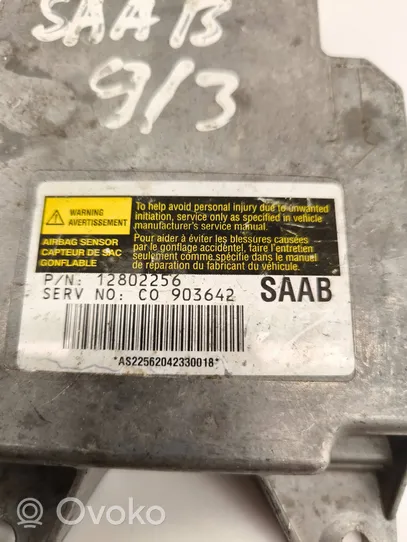 Saab 9-3 Ver2 Sterownik / Moduł Airbag 12802256