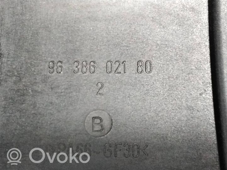 Citroen C3 Osłona górna silnika 9638602180