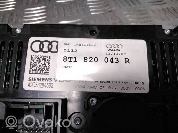 Audi A4 S4 B8 8K Panel klimatyzacji 8T1820043R