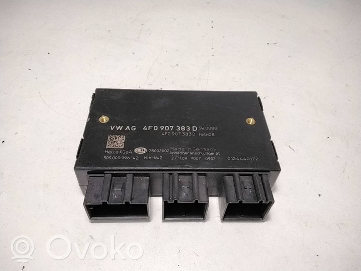 Audi A6 S6 C6 4F Vetokoukun ohjainlaite/moduuli 4F0907383D