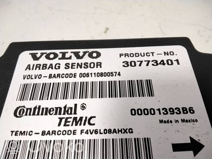 Volvo V50 Module de contrôle airbag 30773401