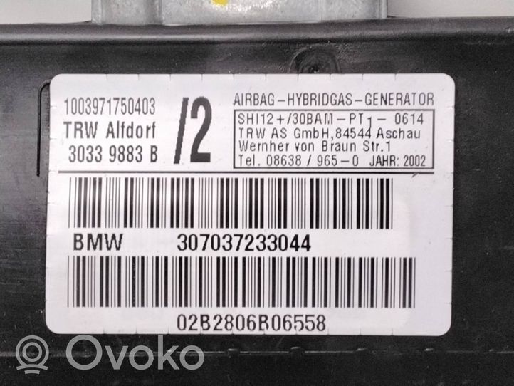 BMW X5 E53 Poduszka powietrzna Airbag drzwi przednich 307037233044