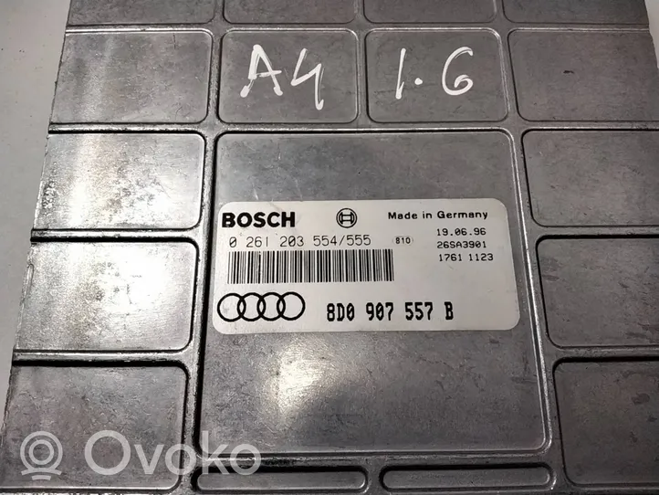 Audi A4 S4 B5 8D Centralina/modulo del motore 8D0907557B