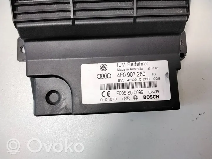 Audi A6 S6 C6 4F Sonstige Steuergeräte / Module 4F0907280