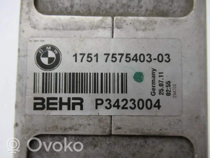 BMW 7 F01 F02 F03 F04 Chłodnica powietrza doładowującego / Intercooler 7575403-03