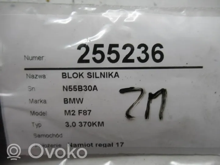 BMW 2 F22 F23 Blok silnika N55B30A