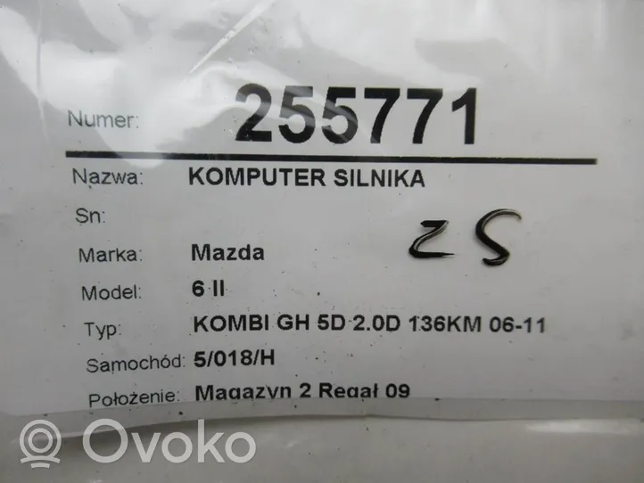 Mazda 6 Moottorin ohjainlaite/moduuli (käytetyt) 