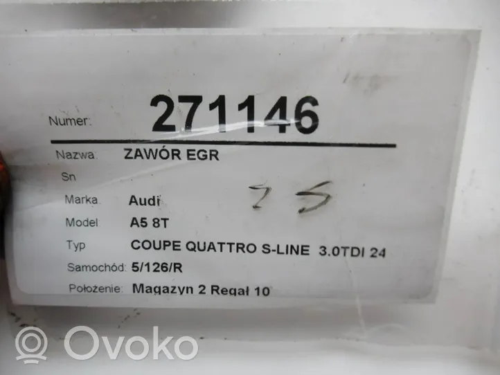 Audi A5 8T 8F Valvola EGR 059131501H