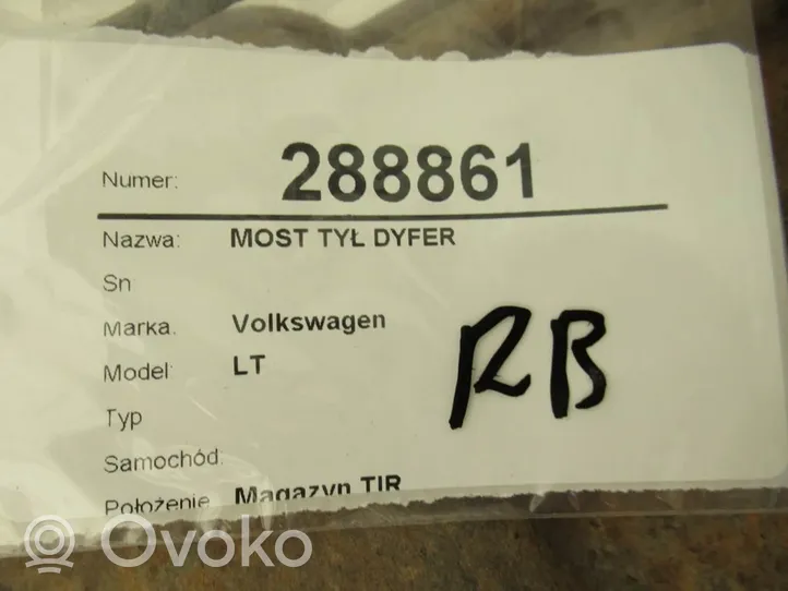 Volkswagen I LT Balkis galinis 