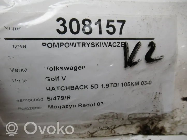 Volkswagen Golf V Set di iniettori 0414720215