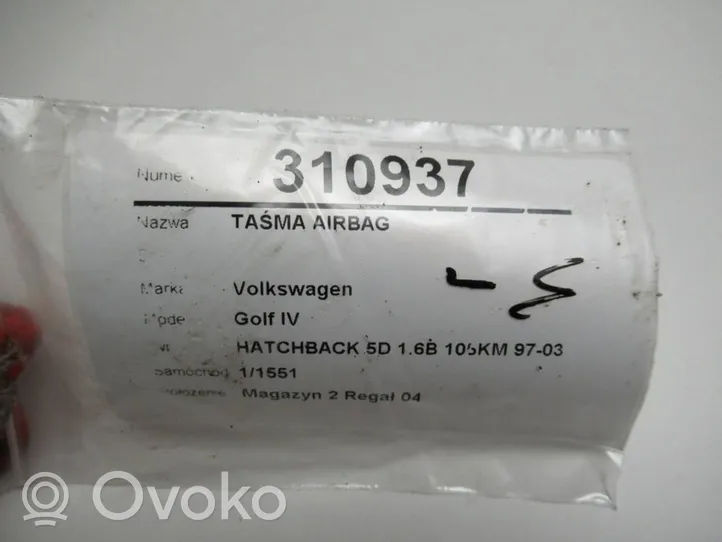 Volkswagen Golf IV Cablaggio anello airbag Squib 1j0959653C