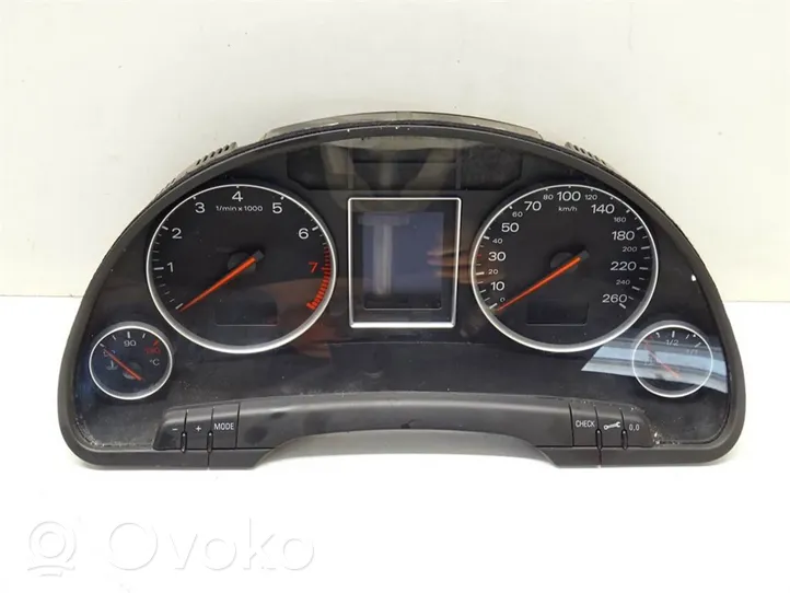 Audi A4 S4 B6 8E 8H Compteur de vitesse tableau de bord 0263626046