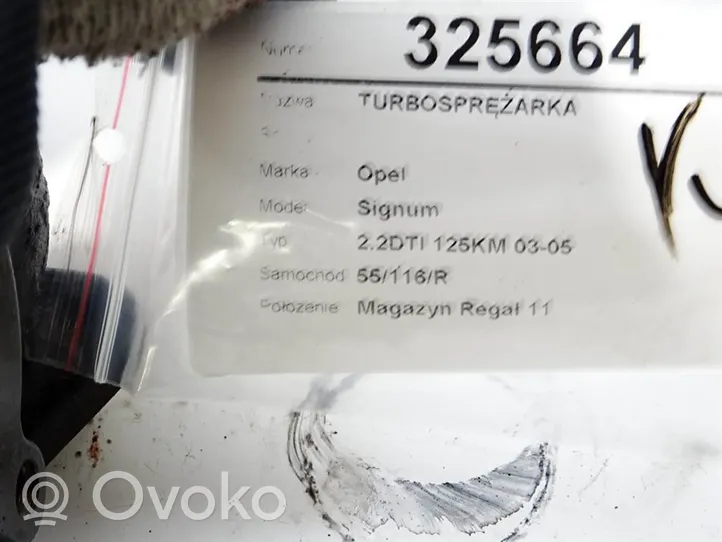 Opel Signum Turbina 24443096