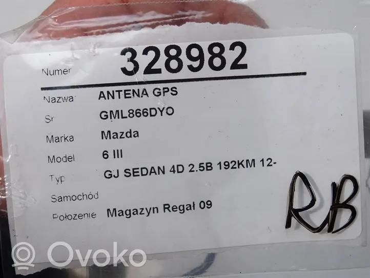 Mazda 6 Antenne radio GML866DY0