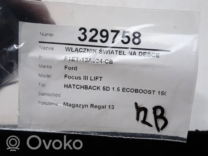 Ford Focus Autres commutateurs / boutons / leviers F1ET-13A024-CB