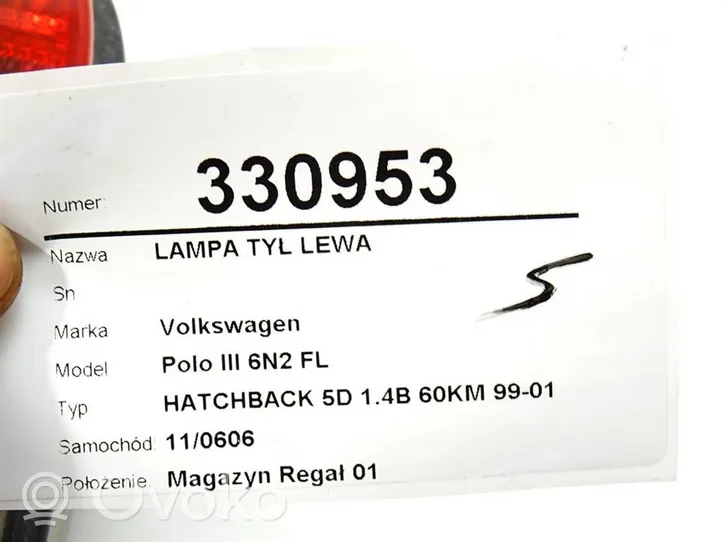 Volkswagen Polo III 6N 6N2 6NF Lampa tylna 6N0945095H