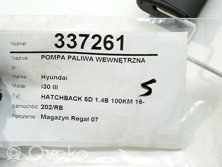 Hyundai i30 Pompa paliwa w zbiorniku 31110-G4000