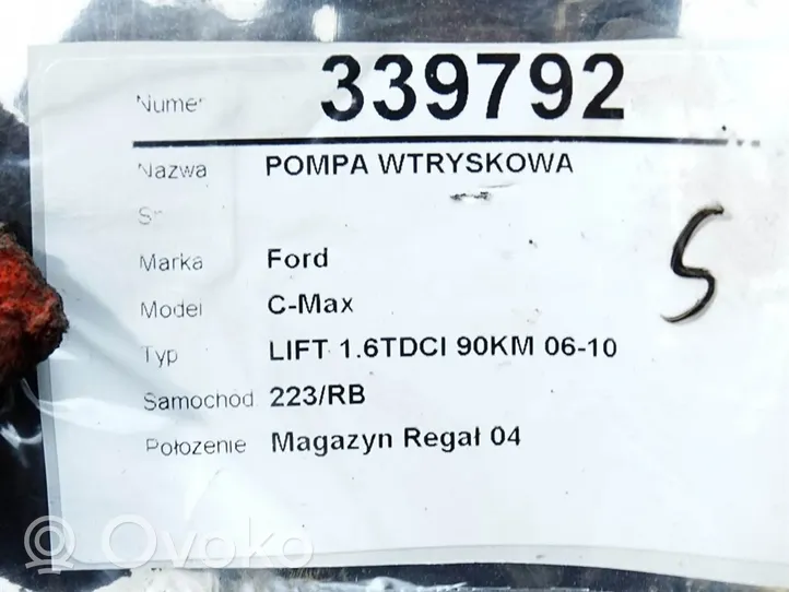 Ford C-MAX I Pompa wtryskowa wysokiego ciśnienia 0445010102