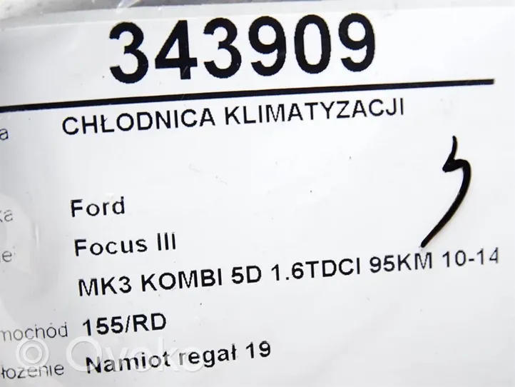 Ford Focus Radiateur de refroidissement 