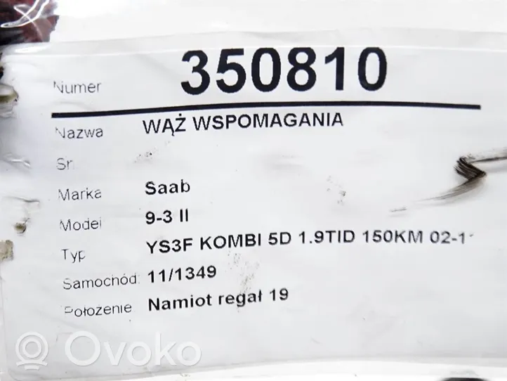 Saab 9-3 Ver2 Pompa wspomaganie układu kierowniczego 