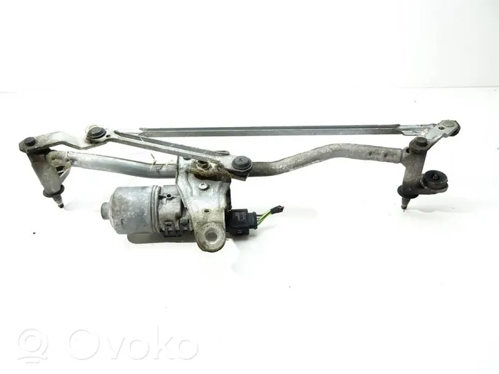 Volkswagen Jetta VI Front wiper linkage and motor 5C7955023D