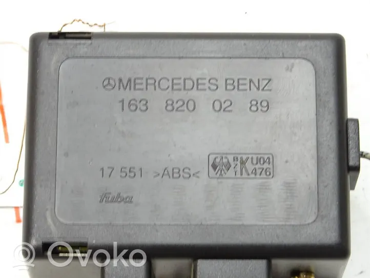 Mercedes-Benz ML W163 Radio antena 1638200289