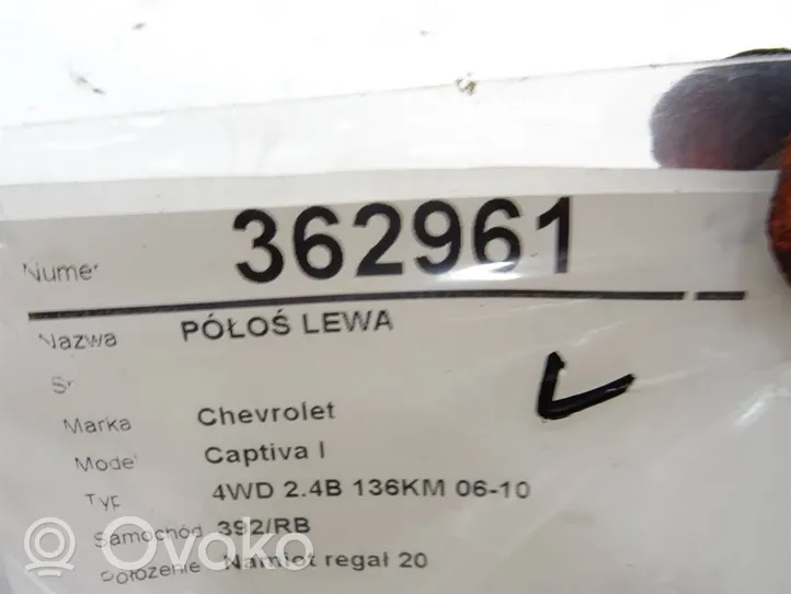 Chevrolet Captiva Półoś przednia 