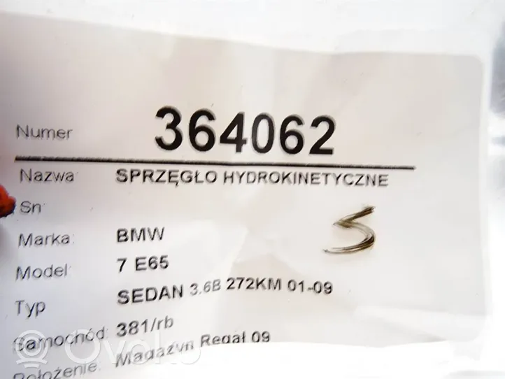 BMW 7 E65 E66 APD hidro transformatorius (automato pūslė) 