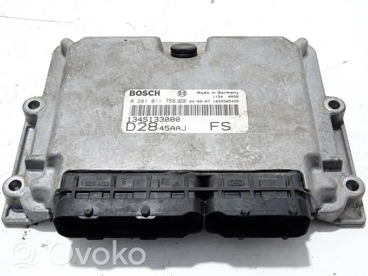 Fiat Ducato Unité de commande, module ECU de moteur 