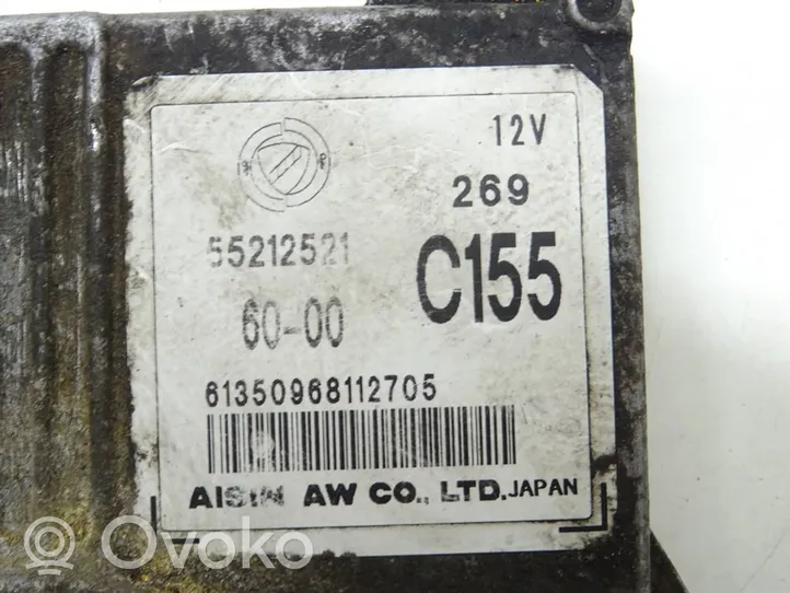 Fiat Croma Module de contrôle de boîte de vitesses ECU 55212521