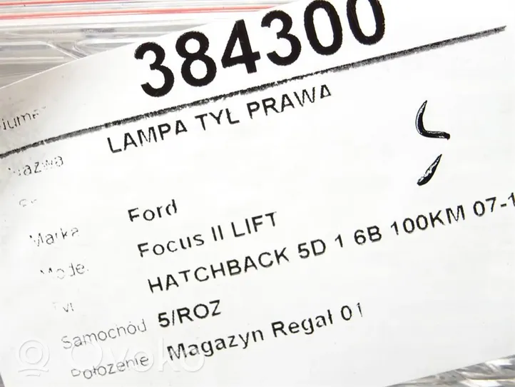 Ford Focus Lampa tylna 