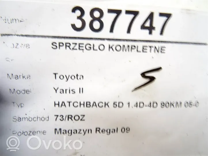 Toyota Yaris Sprzęgło / Komplet 1ND