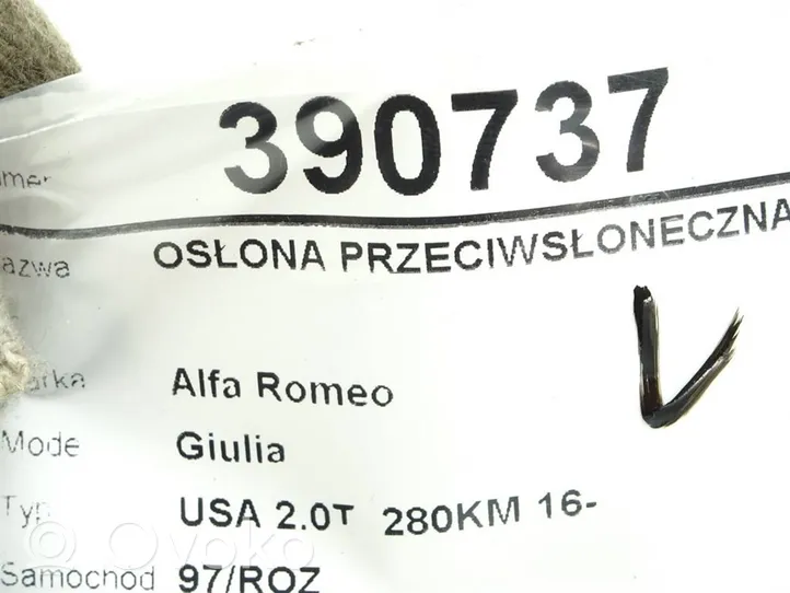 Alfa Romeo Giulia Aletta parasole 