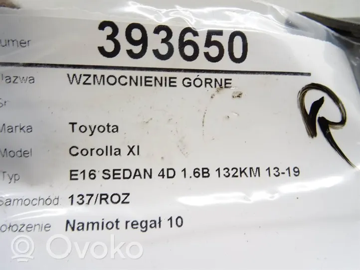 Toyota Corolla E160 E170 Jäähdyttimen kehyksen suojapaneeli 