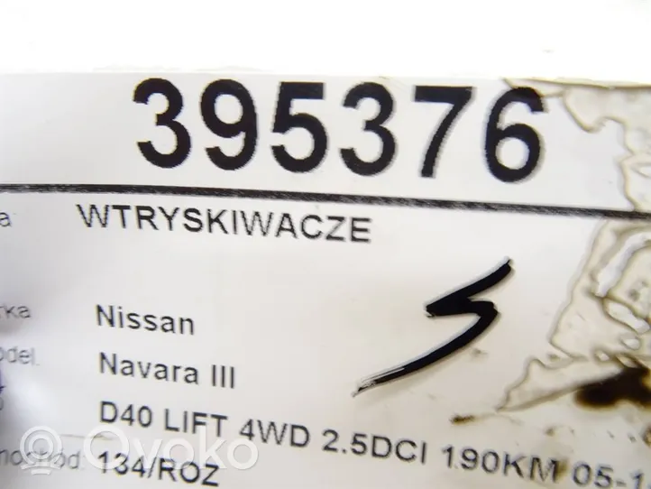 Nissan NP300 Purkštukų (forsunkių) komplektas 166005X30A