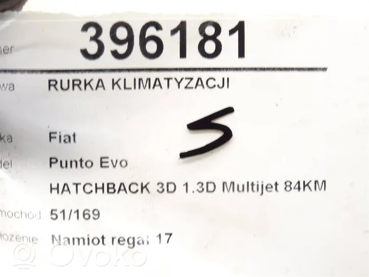 Fiat Punto (199) Ilmastointilaitteen putki (A/C) 