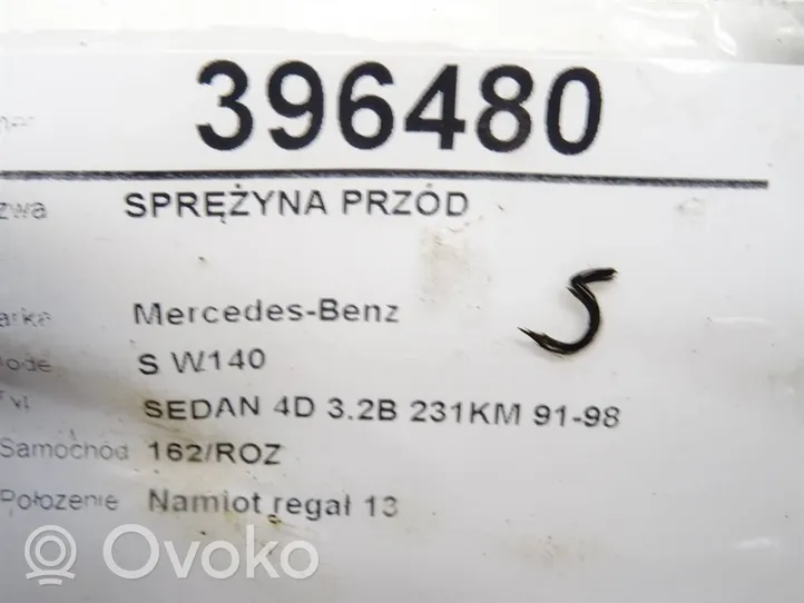 Mercedes-Benz S W140 Ressort hélicoïdal avant 