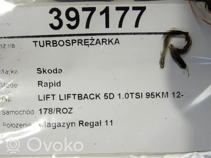 Skoda Rapid (NH) Turbine 04C145702T