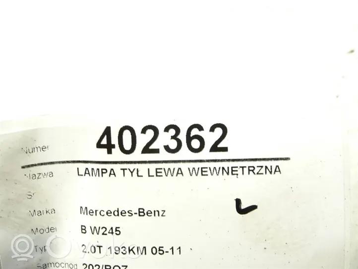 Mercedes-Benz B W245 Luci posteriori 