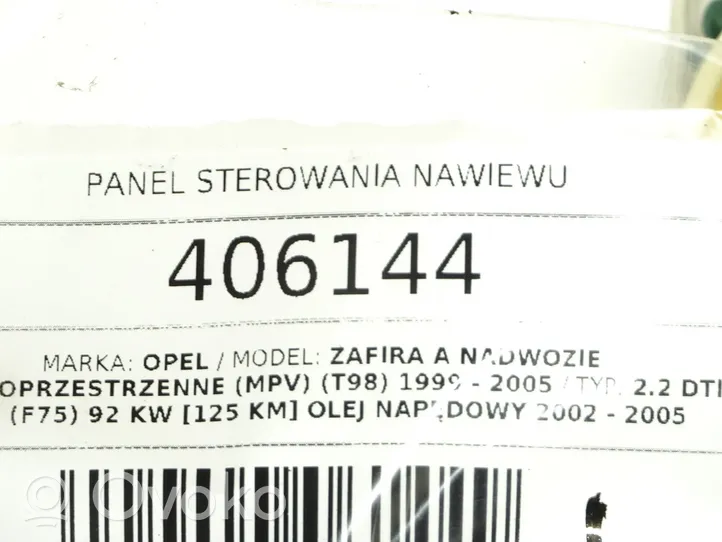 Opel Zafira A Przełącznik / Włącznik nawiewu dmuchawy B5690