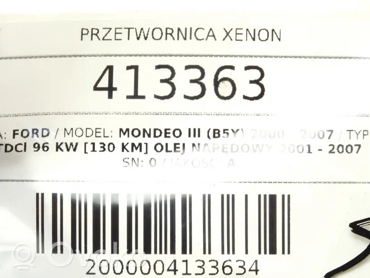 Ford Mondeo Mk III Przetwornica napięcia / Moduł przetwornicy 1307329064