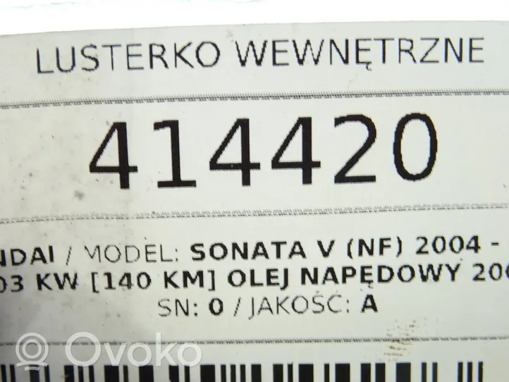 Hyundai Sonata Lusterko wsteczne 