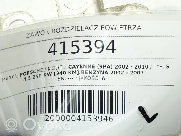 Porsche Cayenne (9PA) Altre parti del sistema frenante 