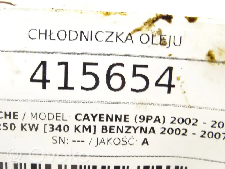 Porsche Cayenne (9PA) Radiatore dell’olio del motore 8463341