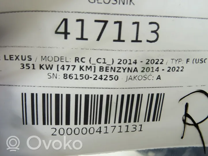 Lexus RC Głośnik drzwi przednich 86150-24250